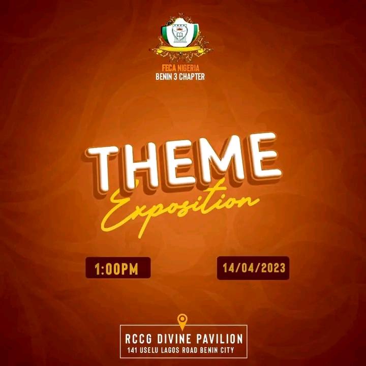 FECA Nigeria Benin 3 is set to expose her quarter theme! Be there