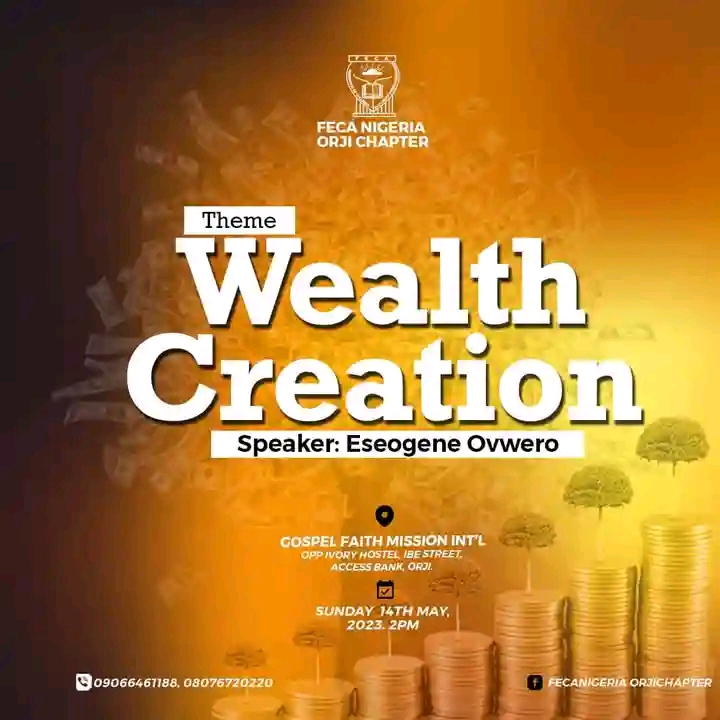 FECA Nigeria Orji chapter is ready to build wealth this season