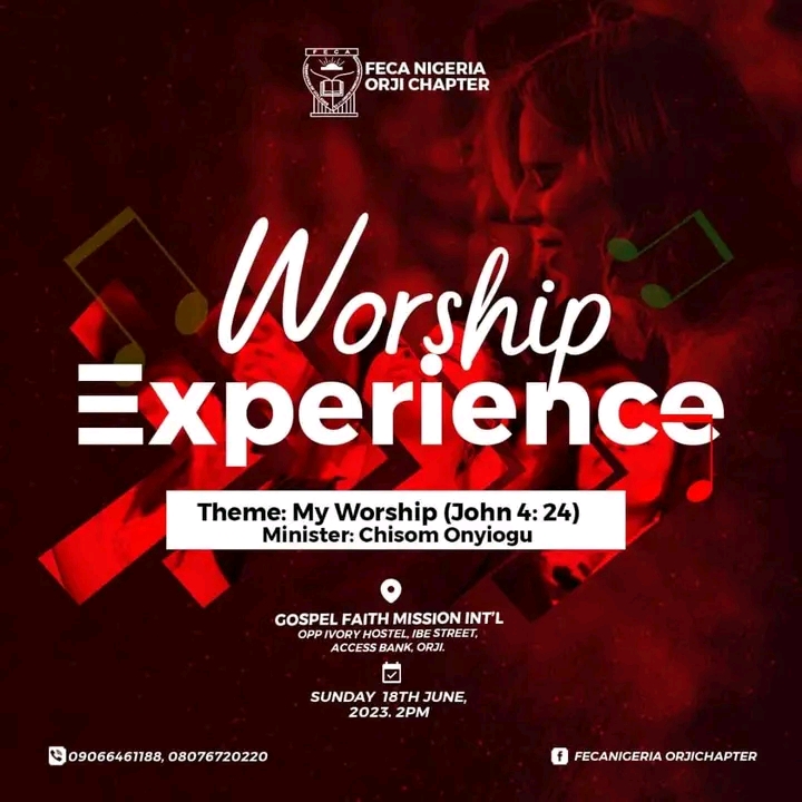 Worship Experience in Orji chapter, 2023