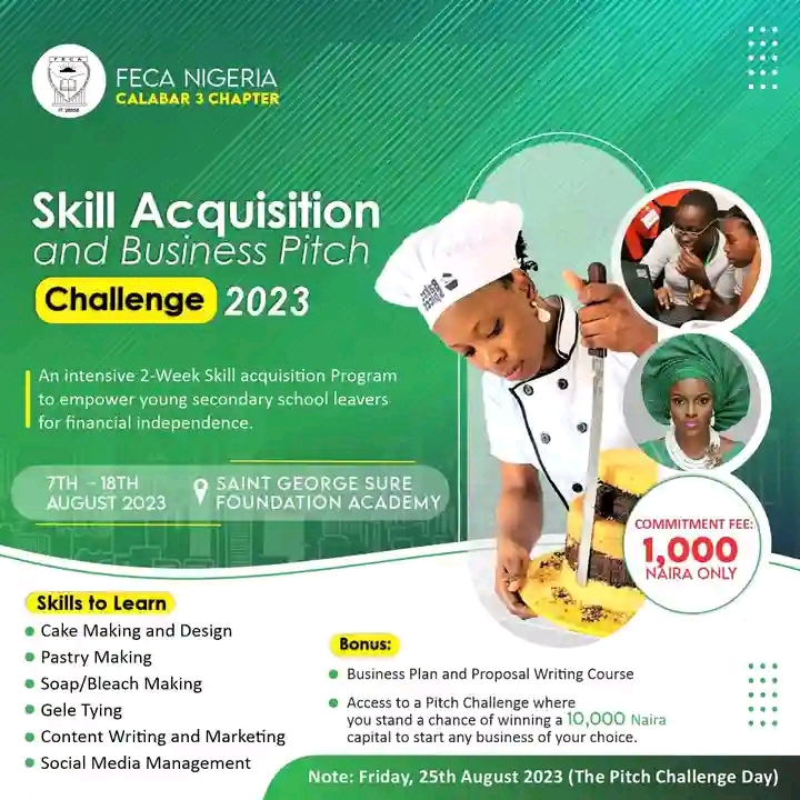 Skill Acquisition program, save the date