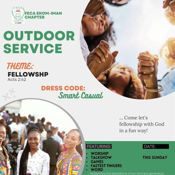FECA Nigeria Ekom Imam is set for zonal fellowship, save the date