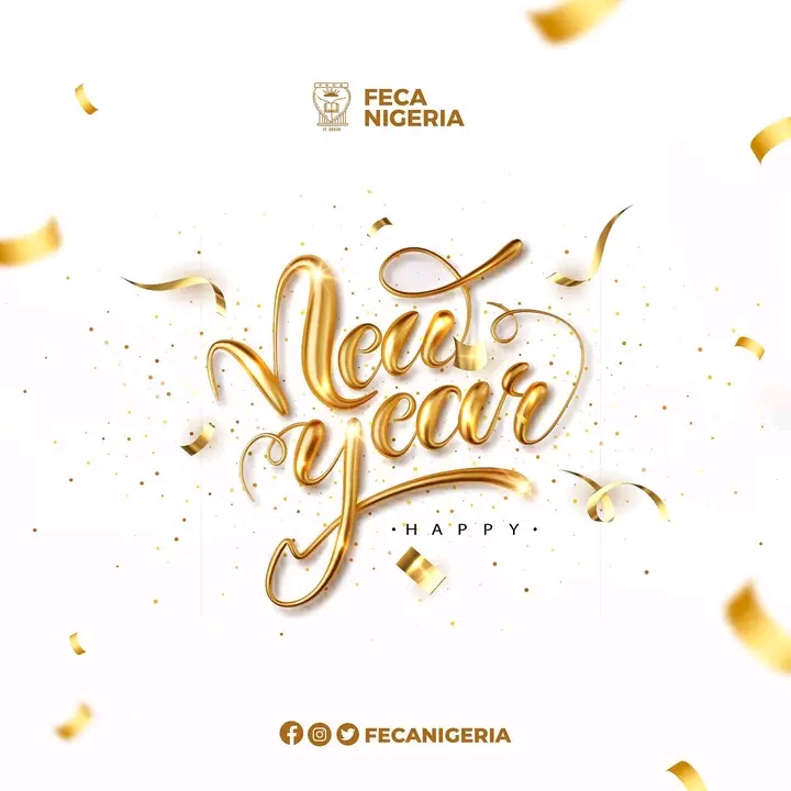 Happy new year from FECA Nigeria 💥🔥