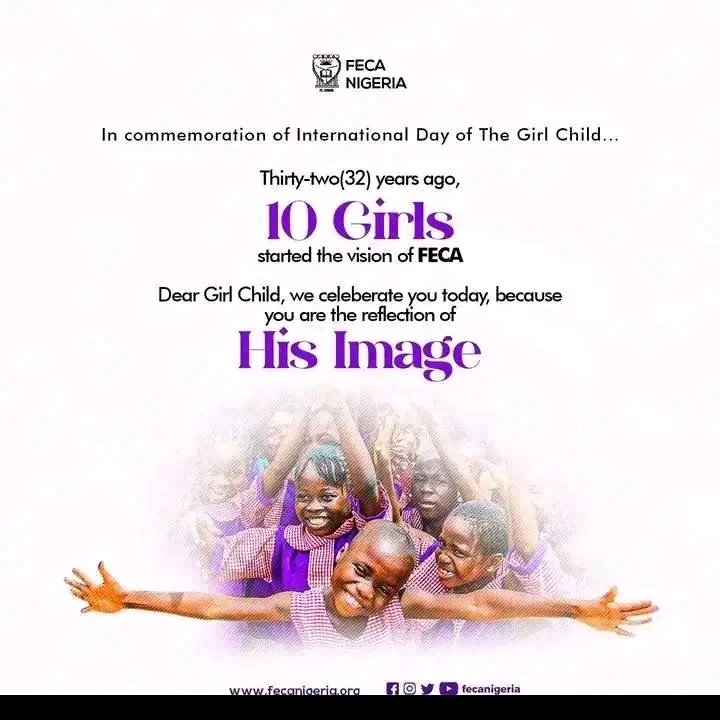 The girl child is a reflection of the image of God