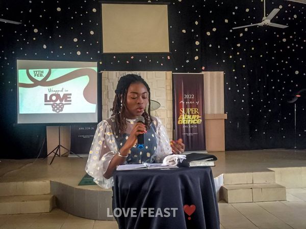 About Love Feast in FECA Benin 1 chapter (with pictures)