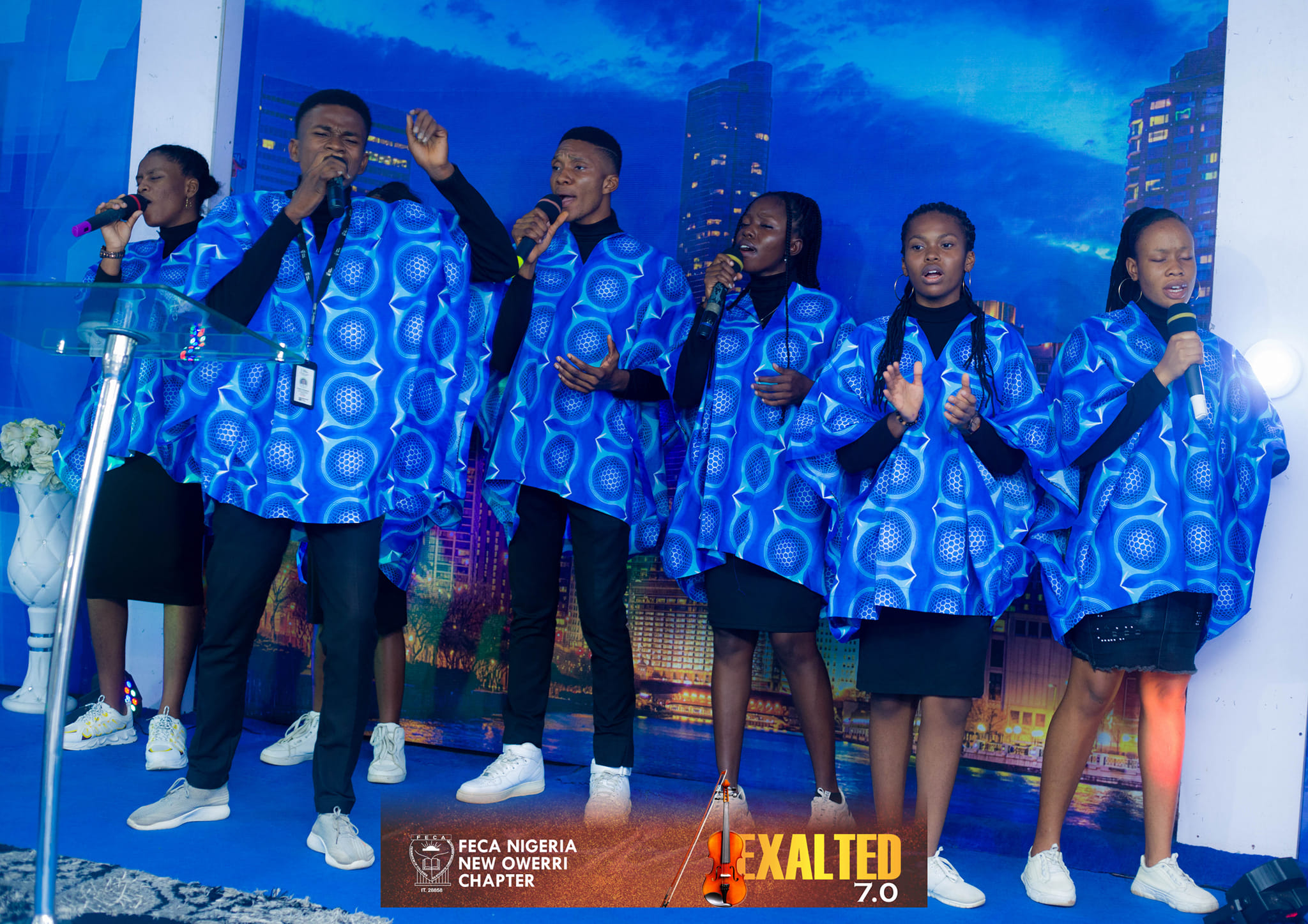 Image excerpts from Exalted 7.0 in FECA Okigwe Road chapter 