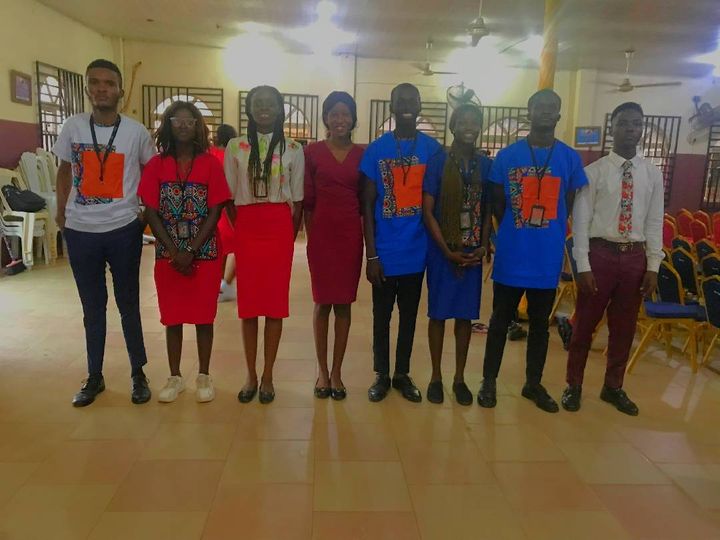Pictures, see image of the new leaders in FECA Benin 2