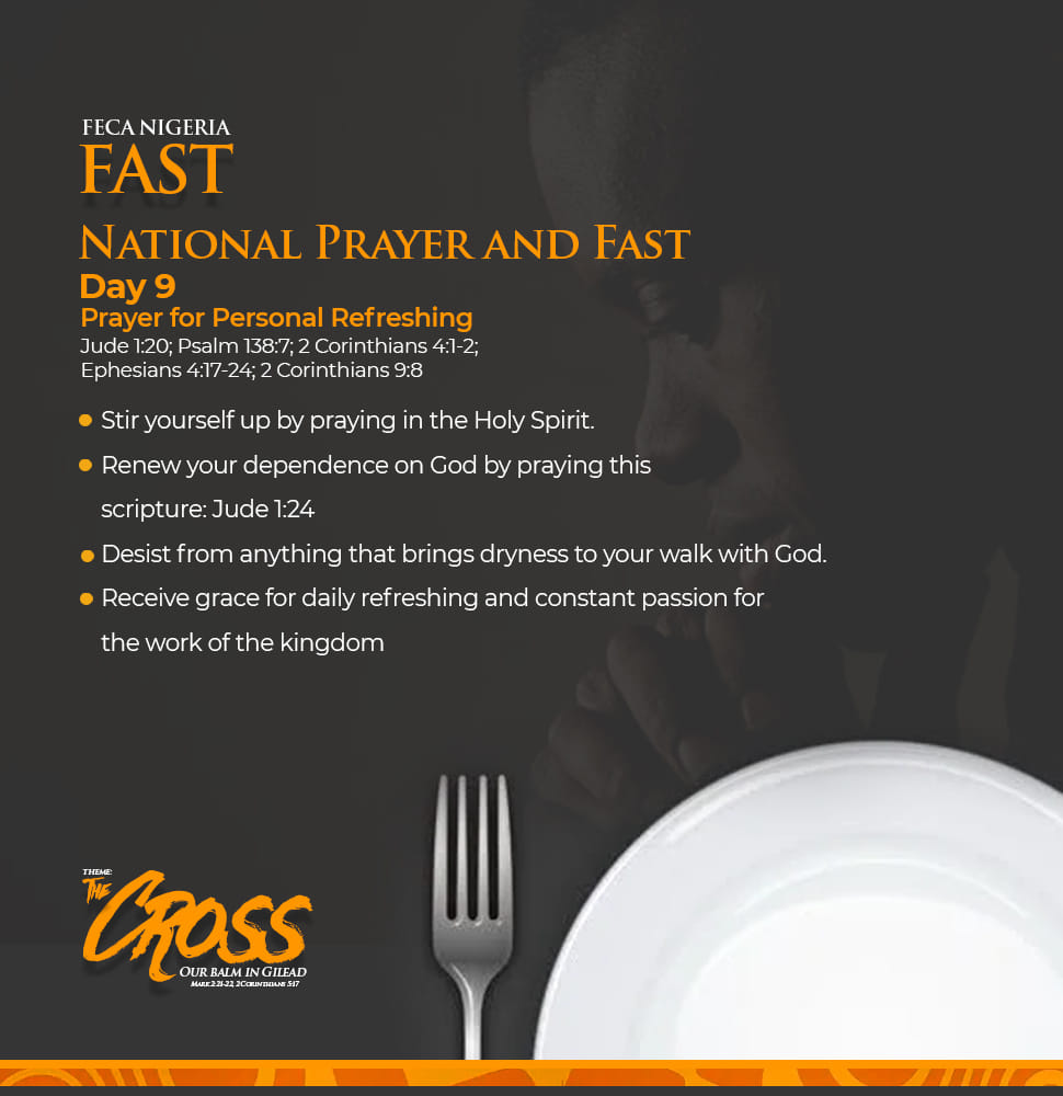 Day 9: National Prayer and Fast in FECA Nigeria